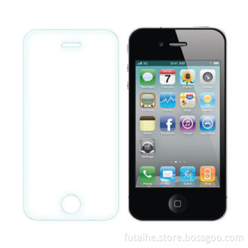 Clear Tempered Glass Screen Protector for iPhone 4/4sNew